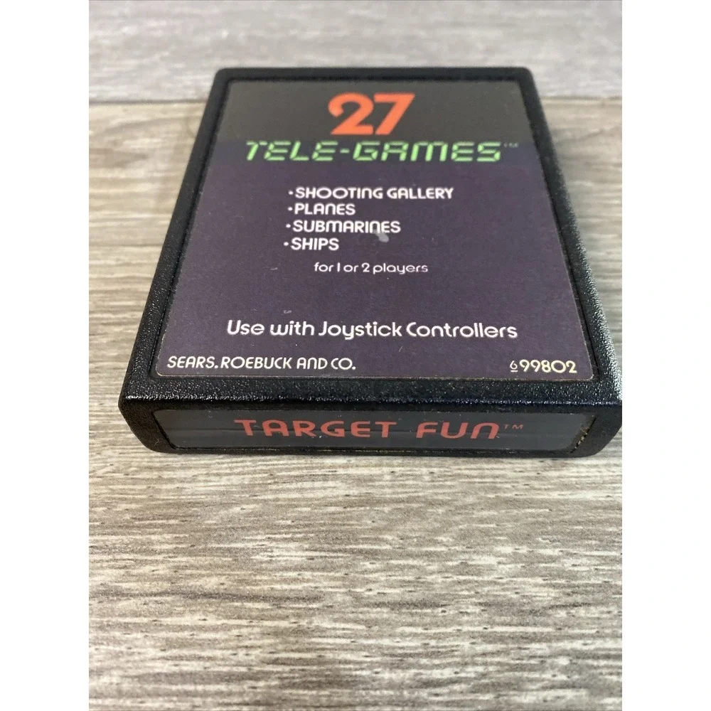 Tele-Games‎ Target Fun Atari 2600 Cartridge Only